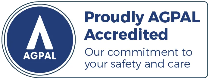 AGPAL accredited general practice symbol