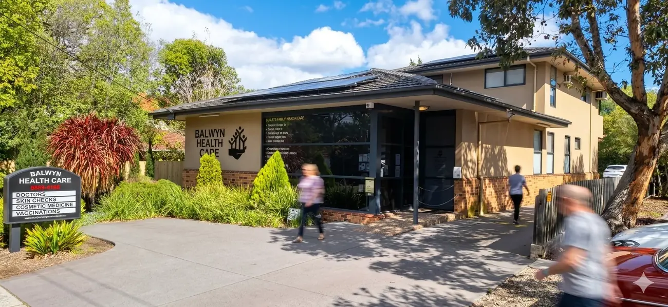 The Balwyn Health Care clinic on Belmore Road