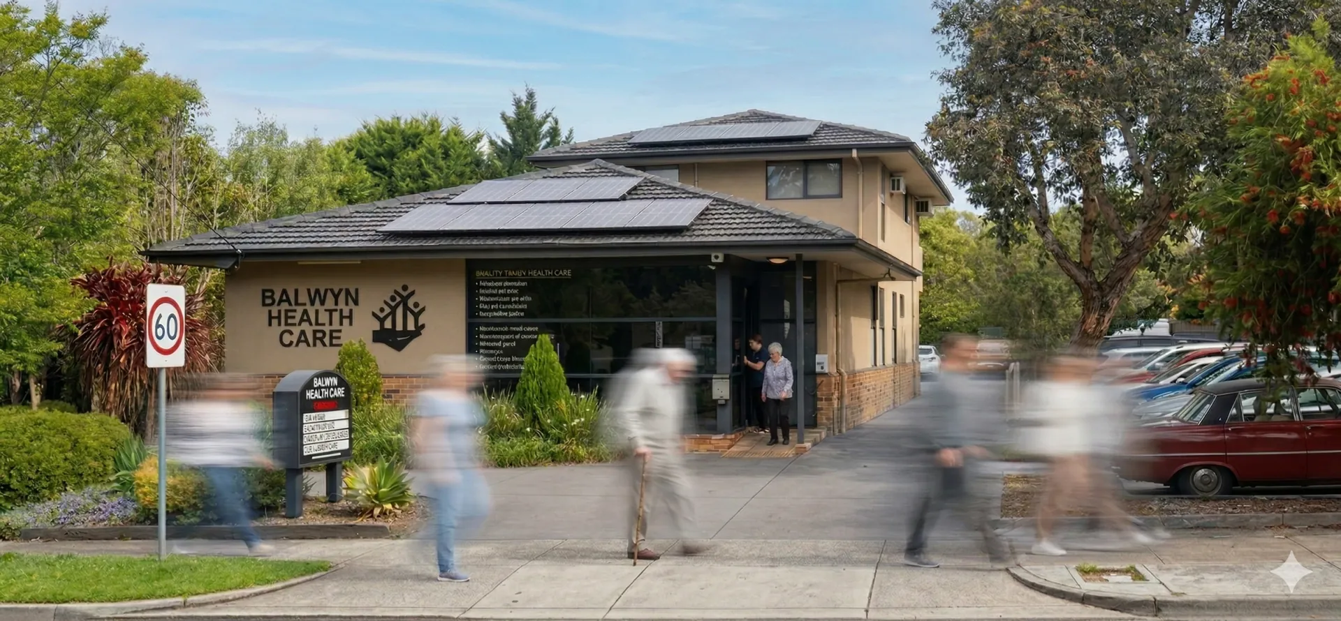 Reception at Balwyn Health Care