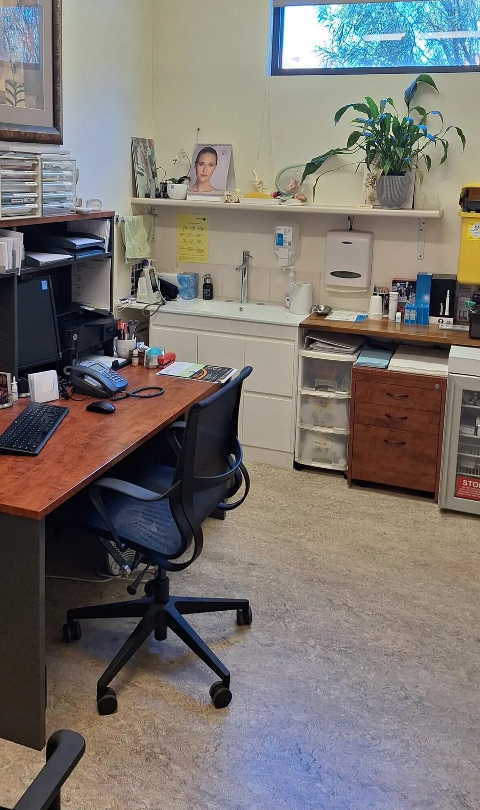 A consulting room at Balwyn Health Care